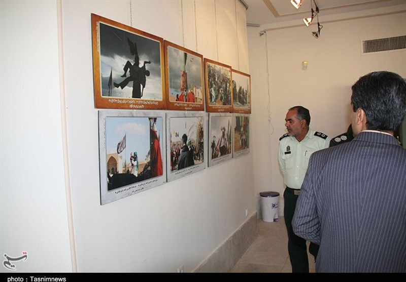 نمایشگاه عکس عاشورایی ده زیار کرمان در راور