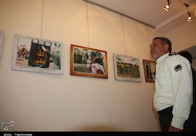 نمایشگاه عکس عاشورایی ده زیار کرمان در راور