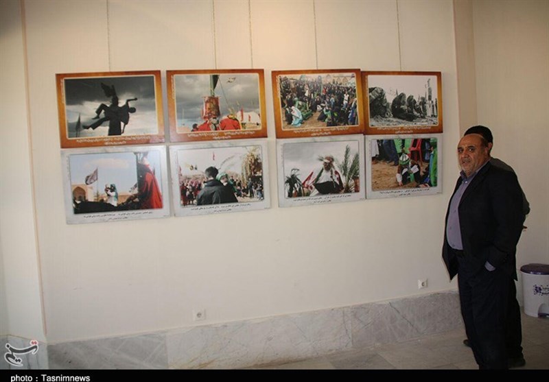 نمایشگاه عکس عاشورایی ده زیار کرمان در راور