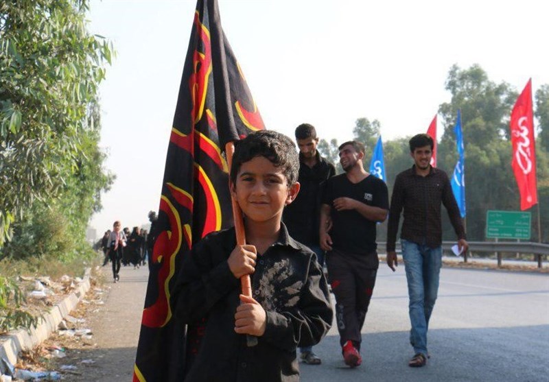 حال و هوای اربعین در شوش‌دانیال