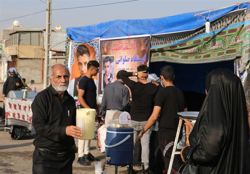 حال و هوای اربعین در شوش‌دانیال