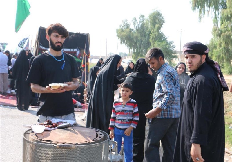 حال و هوای اربعین در شوش‌دانیال