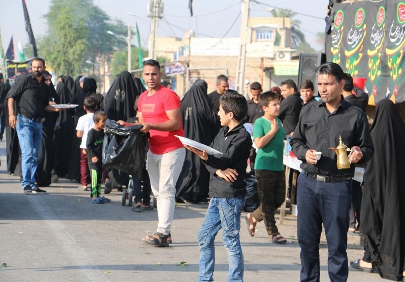 حال و هوای اربعین در شوش‌دانیال