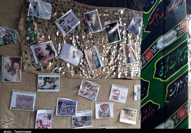 نمایشگاه "دلسوختگان اربعین" در رشت