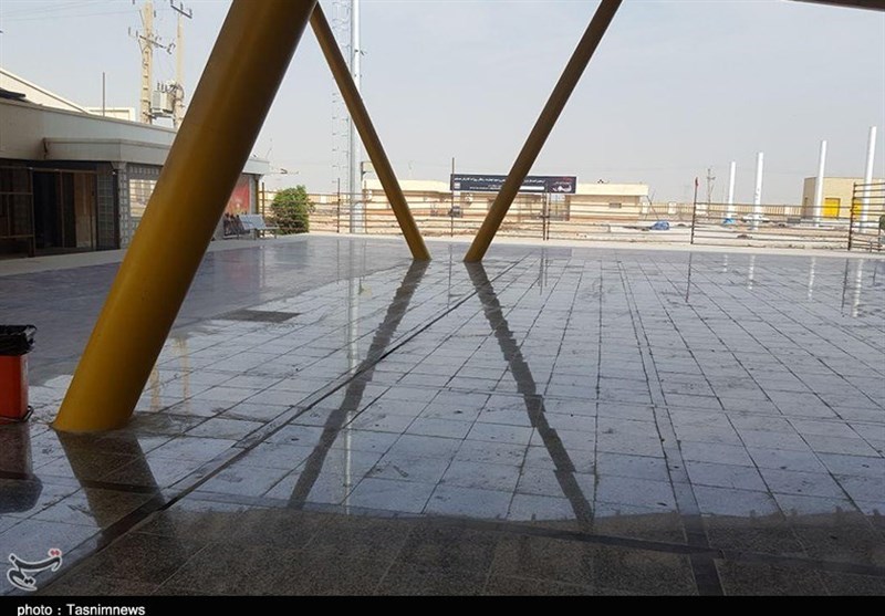 هم‌زمان با روز اربعین فضای مرز شلمچه آرام‌تر شد