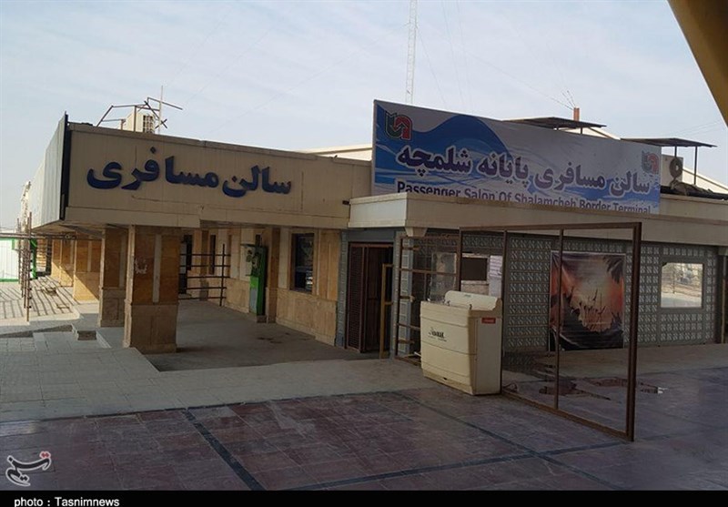 هم‌زمان با روز اربعین فضای مرز شلمچه آرام‌تر شد