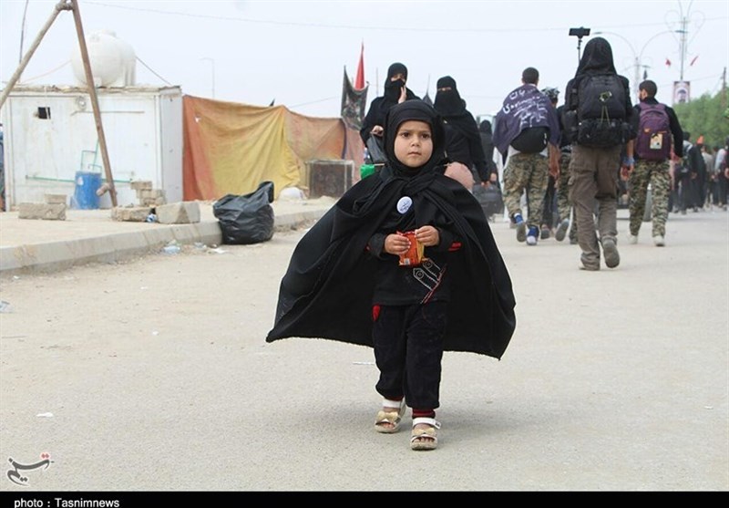 راهپیمایی اربعین از دوربین تسنیم گیلان