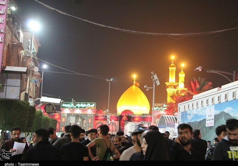 راهپیمایی اربعین از دوربین تسنیم گیلان