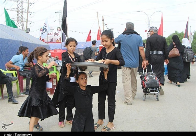 راهپیمایی اربعین از دوربین تسنیم گیلان