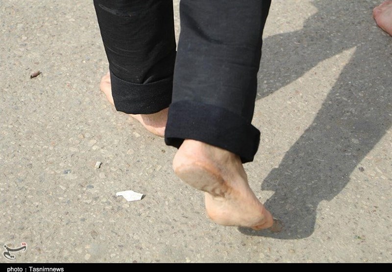 راهپیمایی اربعین از دوربین تسنیم گیلان