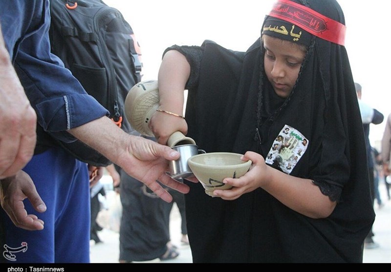 راهپیمایی اربعین از دوربین تسنیم گیلان