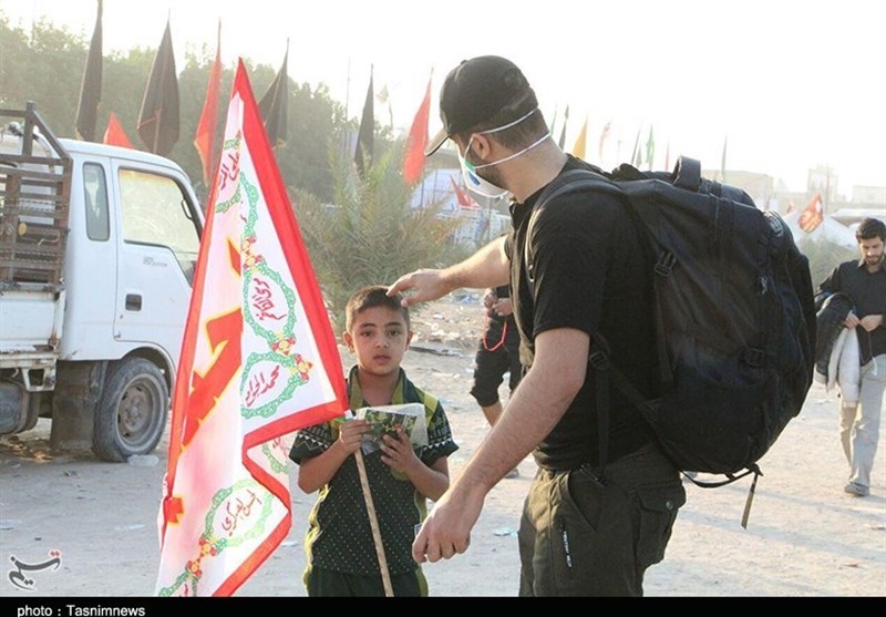 راهپیمایی اربعین از دوربین تسنیم گیلان