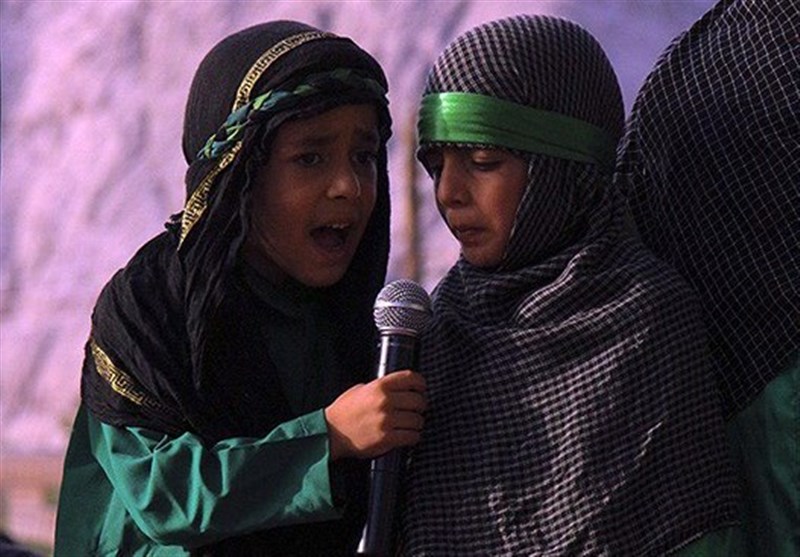 اجرای تعزیه گروه ده زیار در گلزار شهدای کرمان