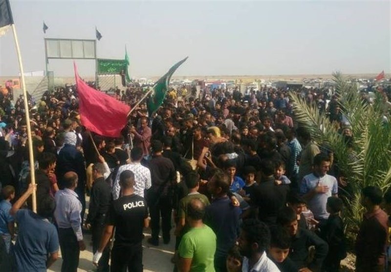 مراسم اربعین حسینی در امامزاده میرنعمان هندیجان