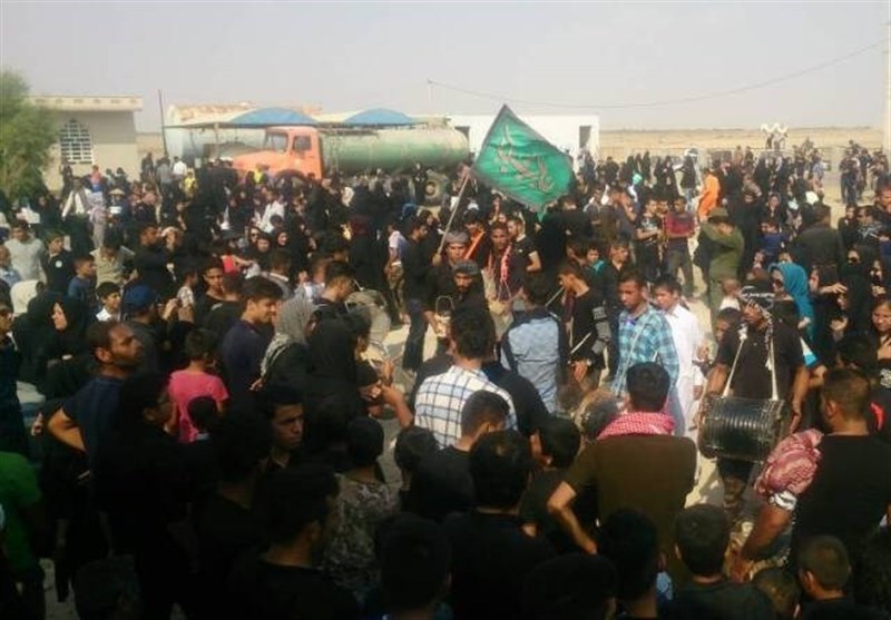 مراسم اربعین حسینی در امامزاده میرنعمان هندیجان