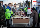 مصدومان و جانباختگان زلزله در سرپل‌ذهاب - کرمانشاه