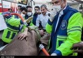 مصدومان و جانباختگان زلزله در سرپل‌ذهاب - کرمانشاه