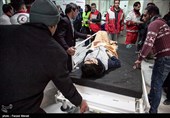 مصدومان و جانباختگان زلزله در سرپل‌ذهاب - کرمانشاه