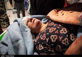 مصدومان و جانباختگان زلزله در سرپل‌ذهاب - کرمانشاه