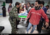 مصدومان و جانباختگان زلزله در سرپل‌ذهاب - کرمانشاه
