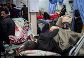 مصدومان و جانباختگان زلزله در سرپل‌ذهاب - کرمانشاه