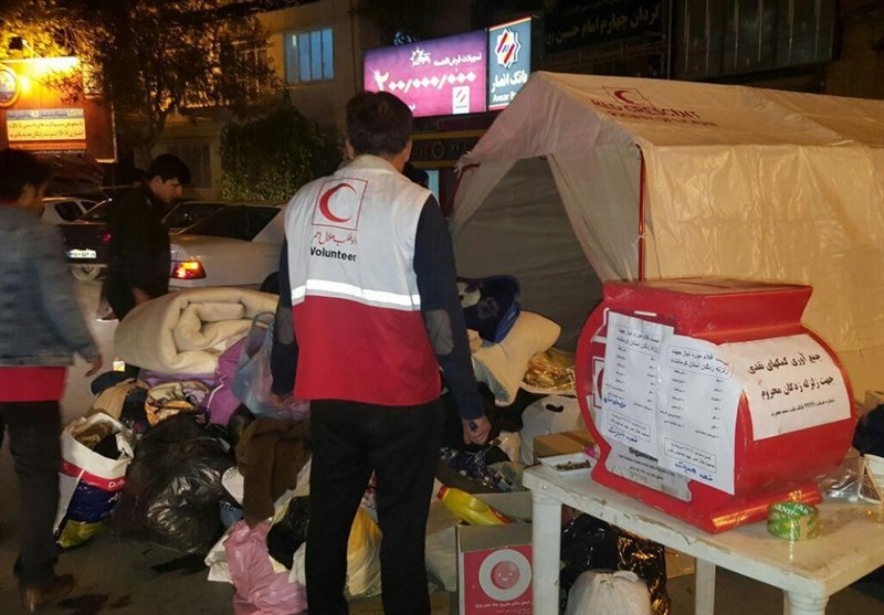 مردم کرمانشاه به یاری هم‌استانی‌های خود شتافتند