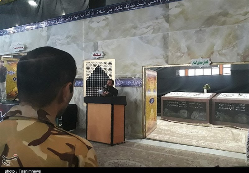 وداع با شهید مدافع حرم حبیب بدوی در اهواز