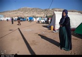 مردم زلزله زده ثلاث باباجانی