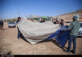 مردم زلزله زده ثلاث باباجانی