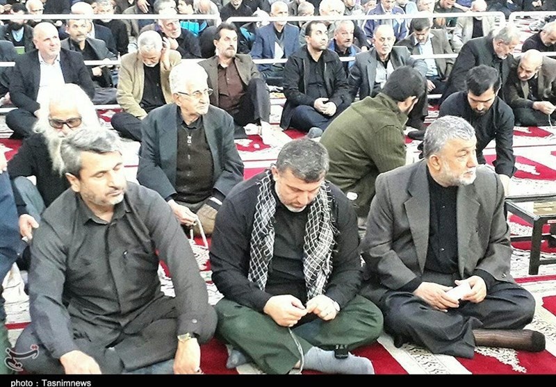 عزداری نیروهای مسلح در رشت