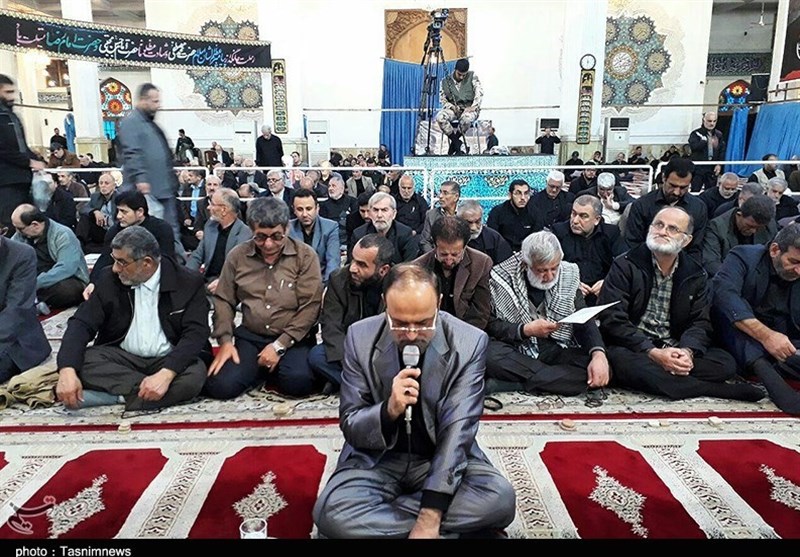 عزداری نیروهای مسلح در رشت