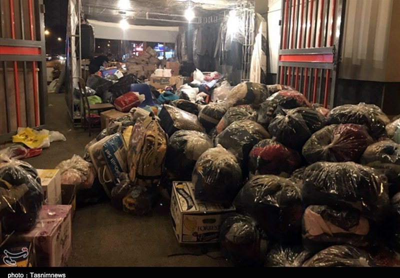 کمک رسانی آذربایجان غربی به زلزله زدگان کرمانشاه