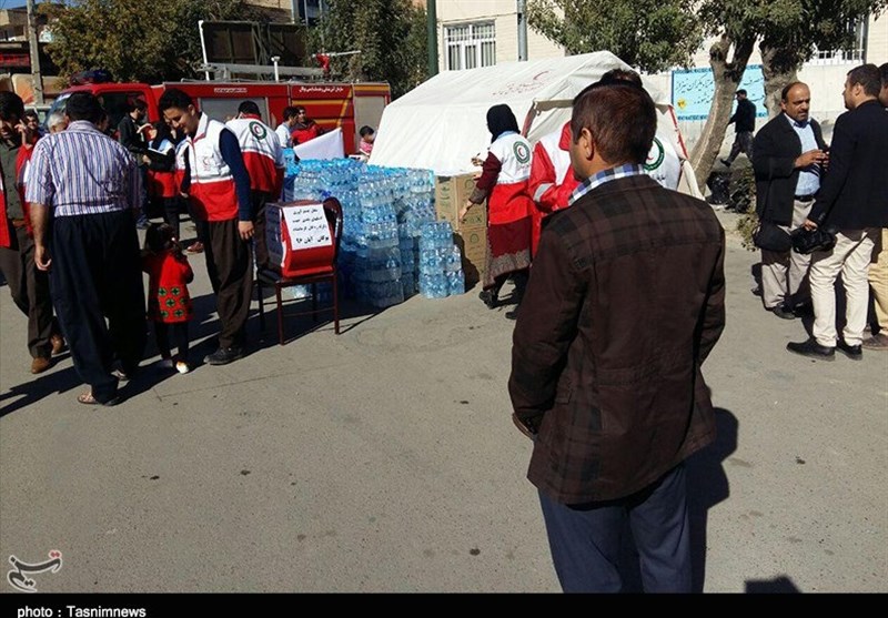 کمک رسانی آذربایجان غربی به زلزله زدگان کرمانشاه