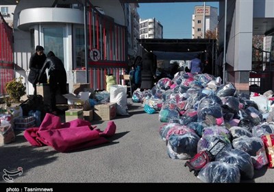 کمک رسانی آذربایجان غربی به زلزله زدگان کرمانشاه