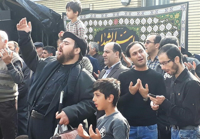 عزاداری مردم رشت