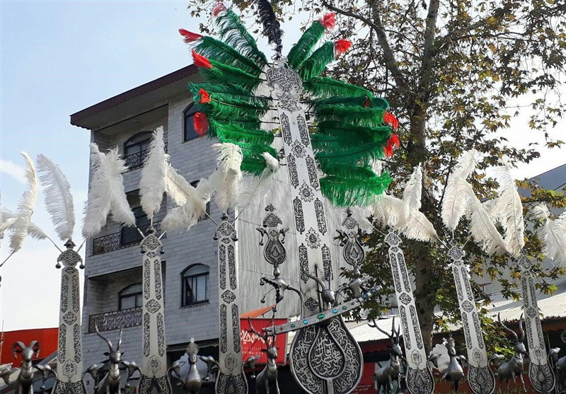 عزاداری مردم رشت