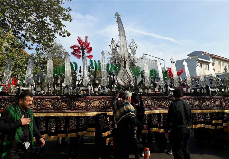 عزاداری مردم رشت