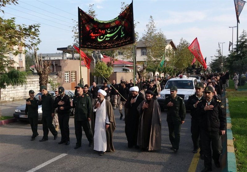 عزاداری تیپ نیروی مخصوص سپاه