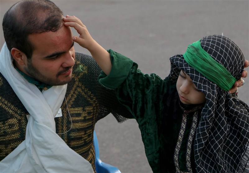 اجرای تعزیه گروه ده زیار کرمان در امامزاده عبدالله زرند