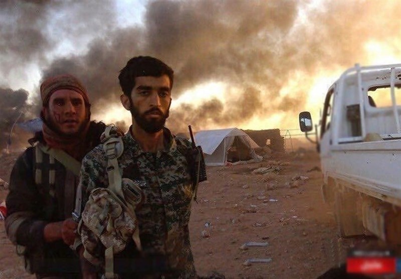 شهید محسن حججی , شهید سپهبد قاسم سلیمانی , سردار قاسم سلیمانی , جبهه مقاومت اسلامی , مدافعان حرم , شهدای مدافع حرم , کشور سوریه , 