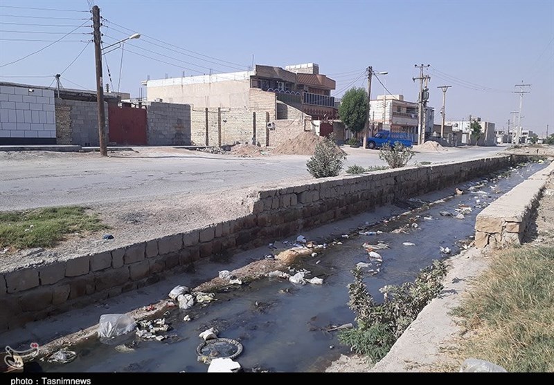  دفع غیربهداشتی فاضلاب در هفتگل