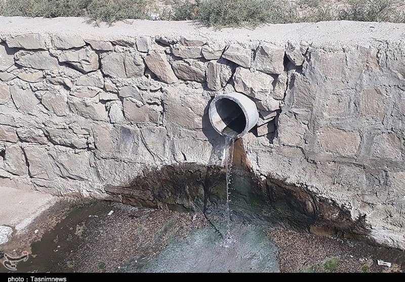  دفع غیربهداشتی فاضلاب در هفتگل