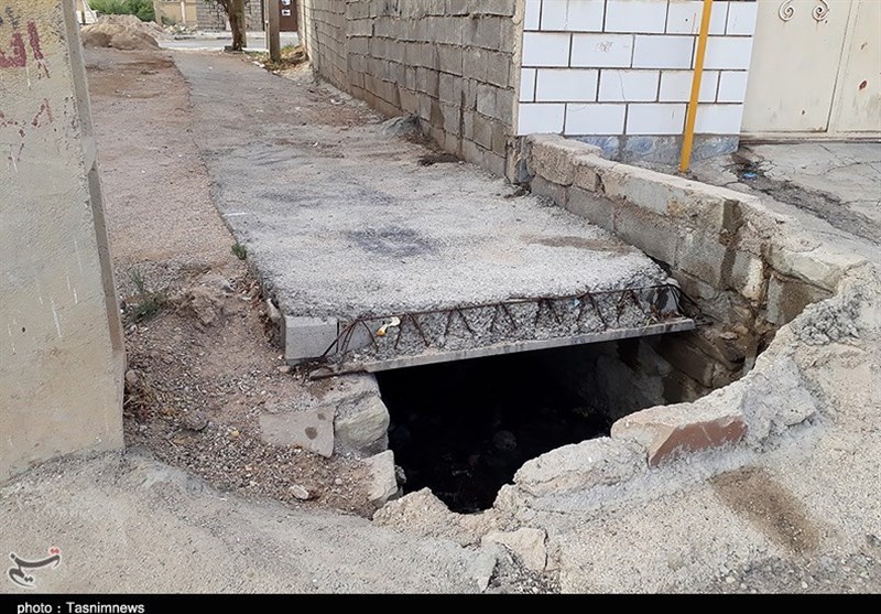  دفع غیربهداشتی فاضلاب در هفتگل