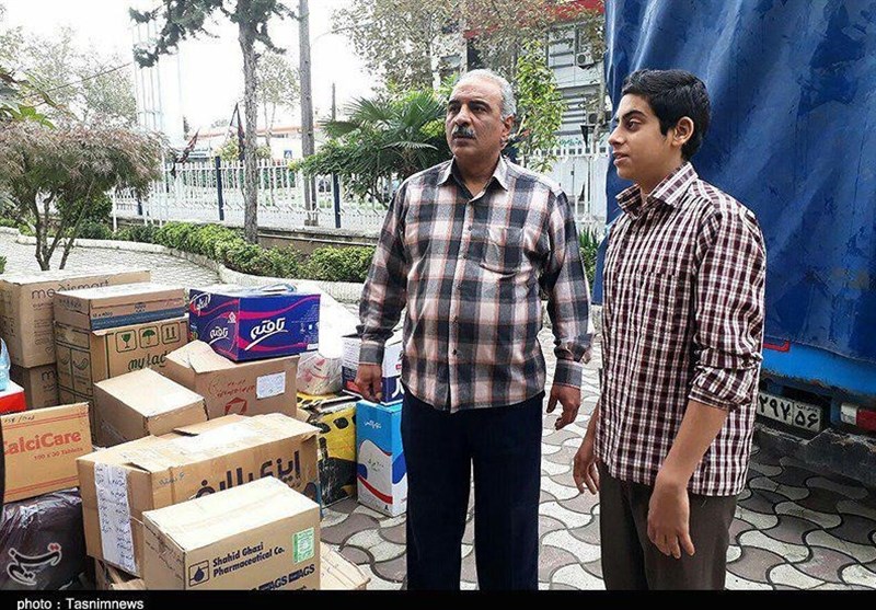 کمک های مردمی گیلان