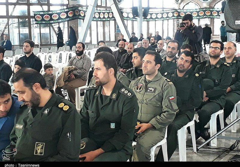 مراسم سالگرد شهید خلبان غلامرضا میرزایی