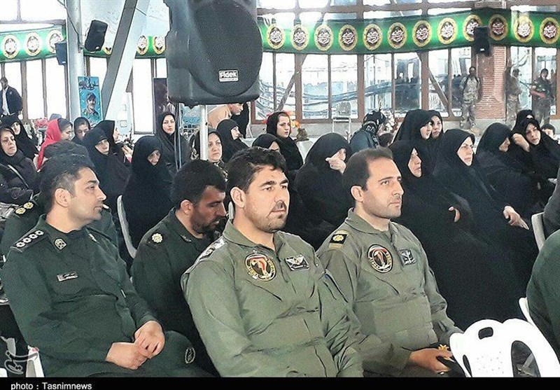 مراسم سالگرد شهید خلبان غلامرضا میرزایی