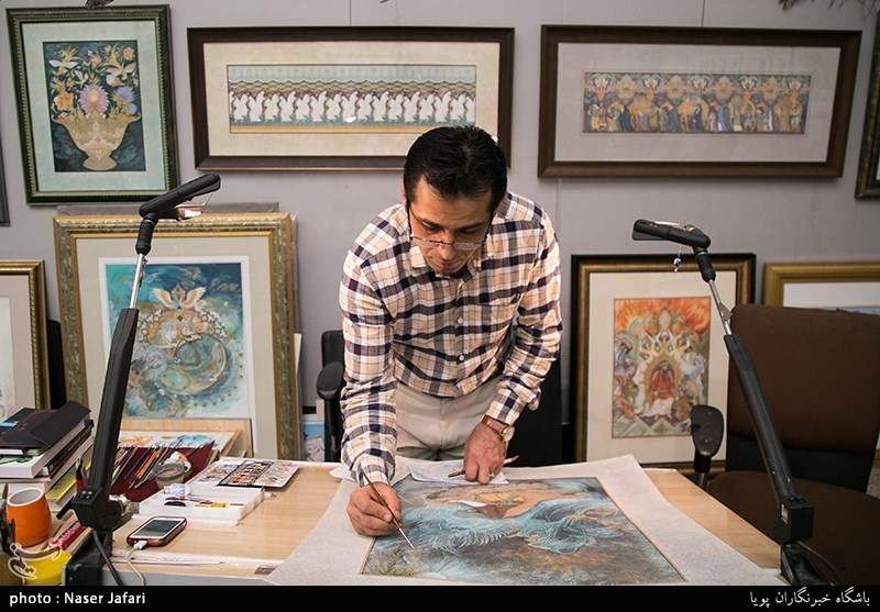 خلق و فروش آثارهنرمندان در حمایت از زلزله زدگان