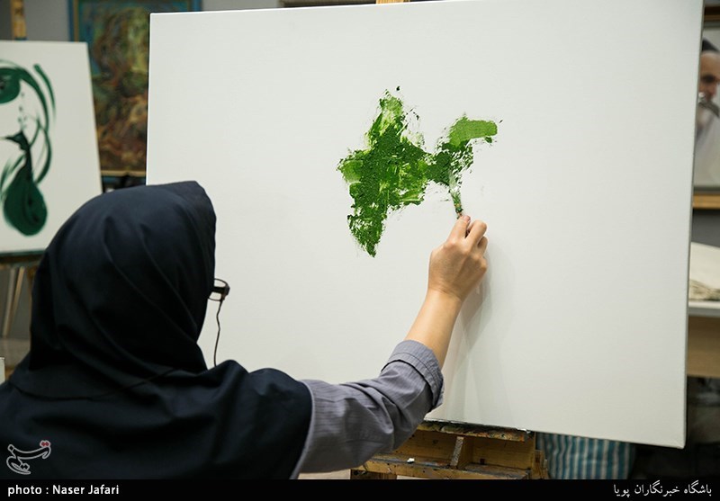 خلق و فروش آثارهنرمندان در حمایت از زلزله زدگان