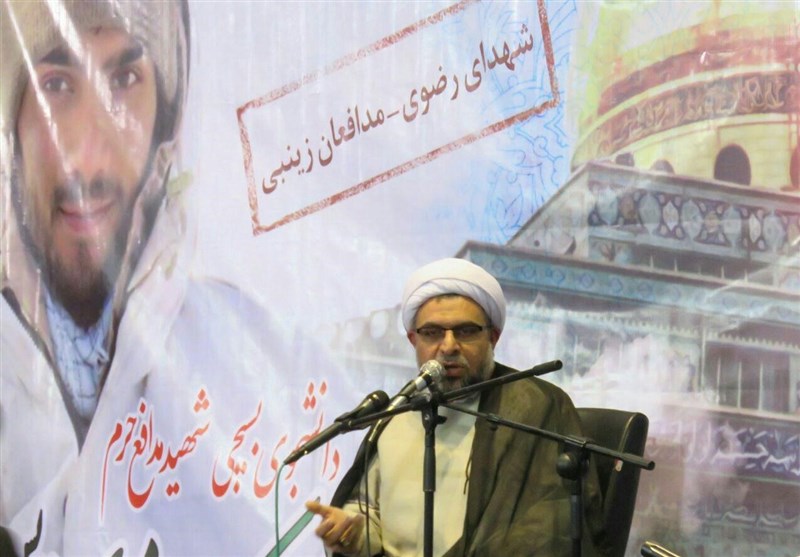 مراسم وداع با شهدای مدافع حرم در رشت