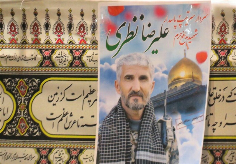 مراسم وداع با شهدای مدافع حرم در رشت